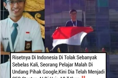 Ditolak Google Sebelas Kali, Remaja Ini Kini Jadi CEO Startup AI Termuda dan Mengguncang Dunia Teknologi Internasional!