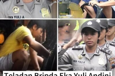 Dari Tambal Ban ke Seragam Polisi: Kisah Bripda Eka Yuli Andini yang Menginspirasi