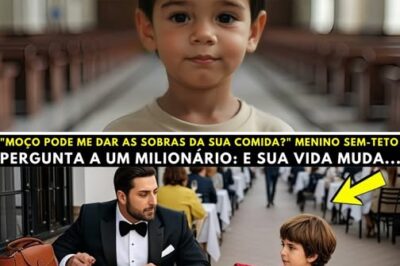 De um simples pedido por sobras a uma nova família: a história que emocionou o país.”