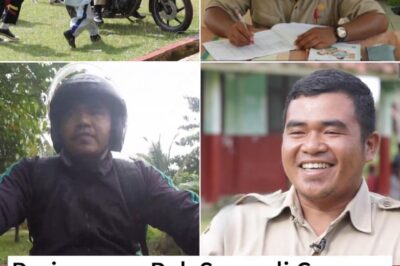 Guru Honorer Tempuh 4 Jam Setiap Hari Demi Mengajar di Pelosok, Pak Supardi Setia 12 Tahun Tanpa Henti
