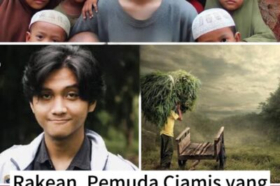 Hidup Bersahaja Rakean, Pemuda yang Merawat 13 Anak Yatim Piatu dan Seorang Kakek dengan Upah Tukang Rumput