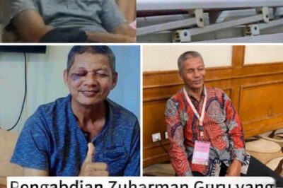 Dibutakan Saat Menegur Siswa Merokok, Guru Zaharman Tetap Mengajar dengan Satu Mata demi Masa Depan Anak Didiknya