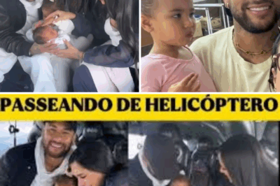 Nas Alturas com Amor: Neymar Encanta Fãs ao Curtir Passeio de Helicóptero com a Família