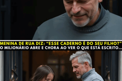 O Caderno no Lixo que Mudou Vidas: A Menina de Rua, o Milionário e o Filho Desaparecido