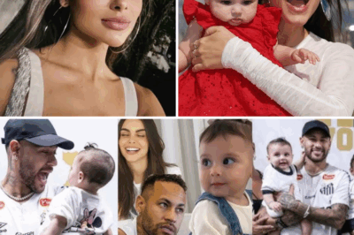 Filha de Neymar encanta a web com caretas divertidas em novas fotos postadas por Amanda Kimberly