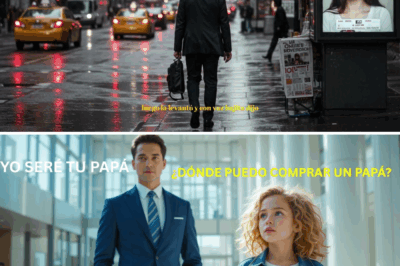 A pergunta de uma menina que quebrou um império: “Onde se compra um pai?”