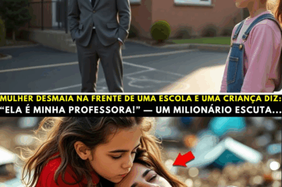 Ela desmaiou de fome em frente à escola. Ele a levantou — e juntos, mudaram o destino de uma família inteira.