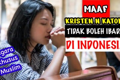 KASUS CIDAHU SUKABUMI ; ORANG KRISTEN & KATOLIK SUDAH TIDAK AMAN HIDUP DI INDONESIA?