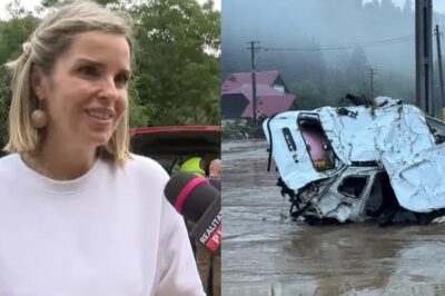 Cristela Georgescu, sfâșiată de durere între sinistrații din Suceava: „Îmi vine să urlu ca un animal înjunghiat. Doar la război mai vezi așa”