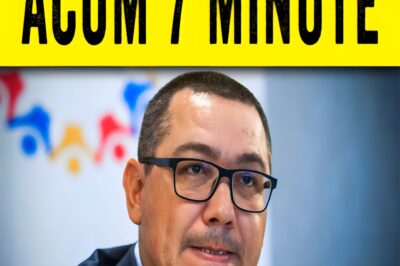 Veste care a șocat toți oamenii despre Victor Ponta