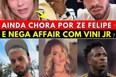 Virgínia Fonseca nega romance com Vinícius Jr., mas emociona ao falar de Zé Felipe: “Respeito muito o pai das minhas filhas”